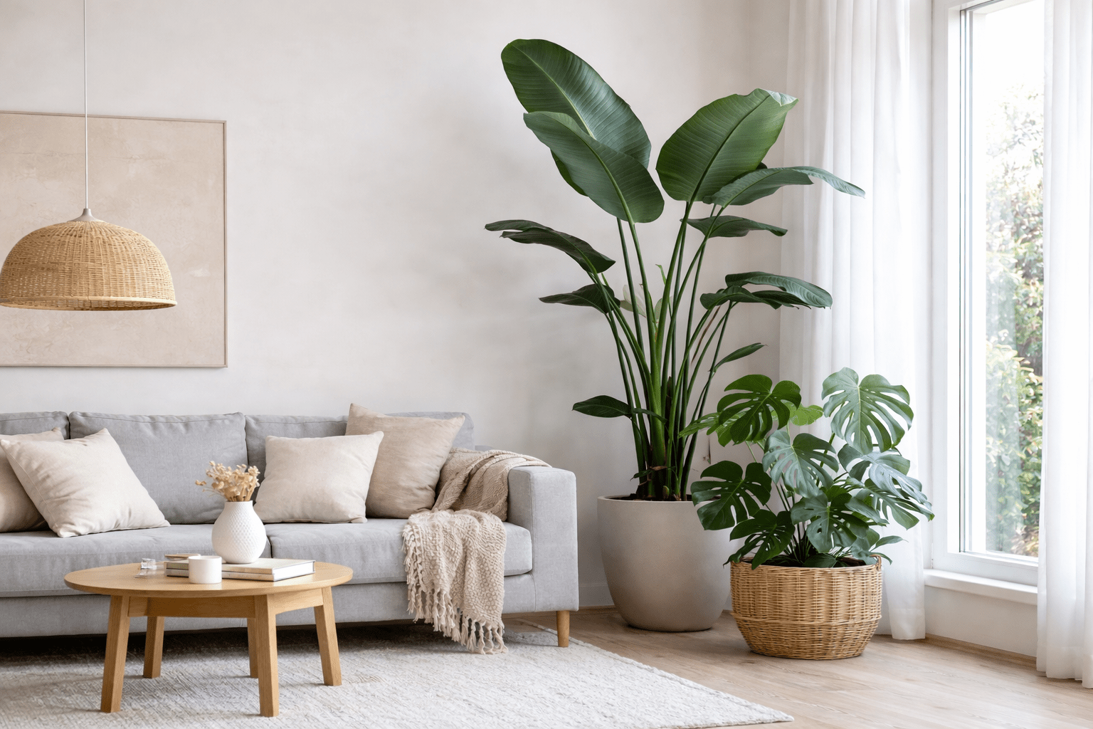 Grote kamerplanten in je woonkamer – stylingtips & inspiratie - Planten Magie