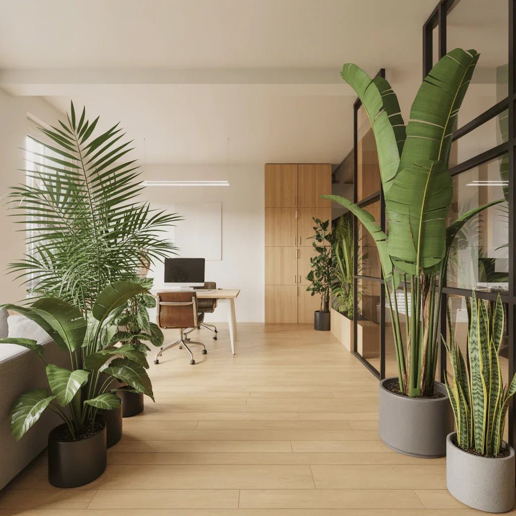 De beste planten voor open kantoorruimtes (meer rust & productiviteit) - Planten Magie