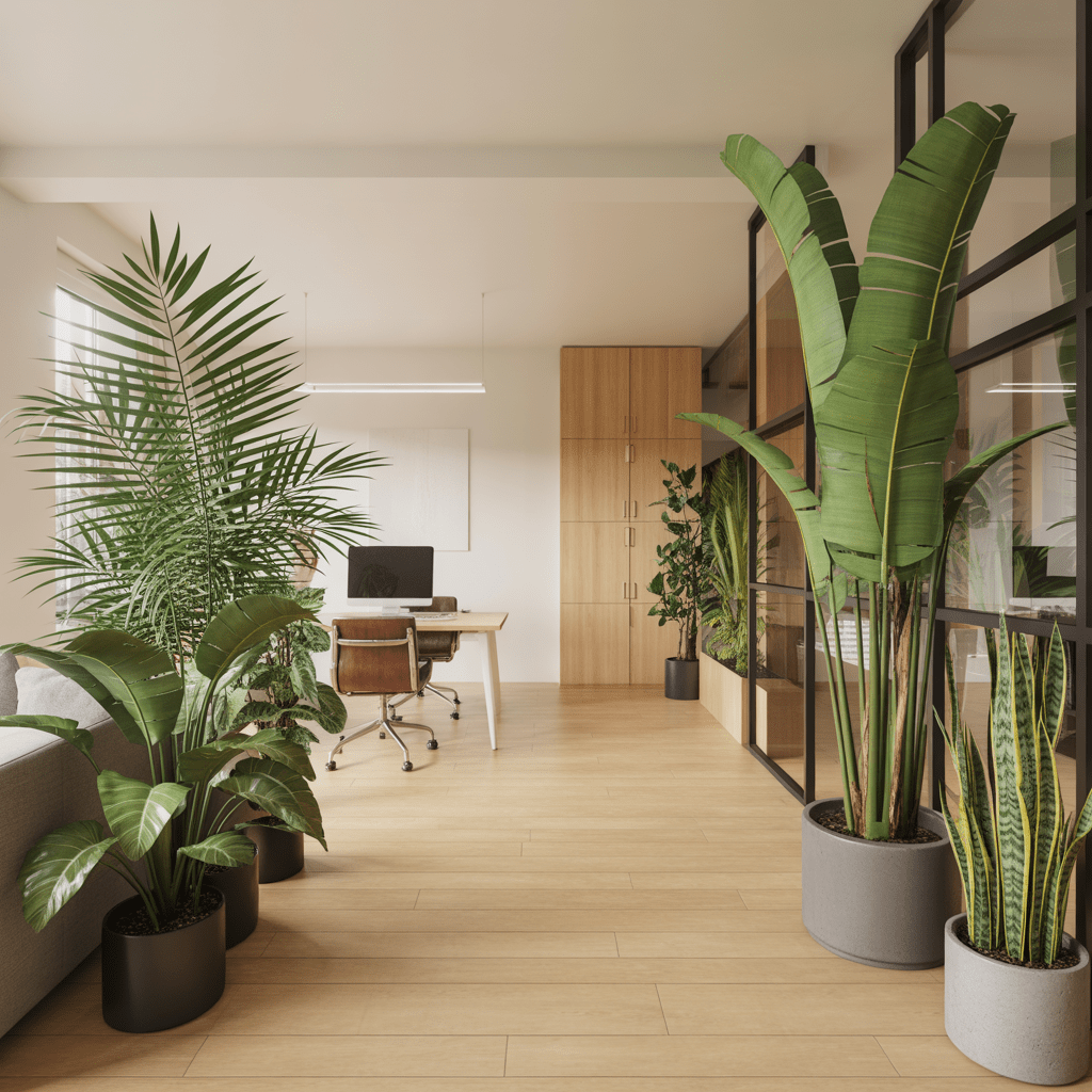 Beste planten voor open kantoorruimtes – frisse lucht & rust op de werkvloer - Planten Magie