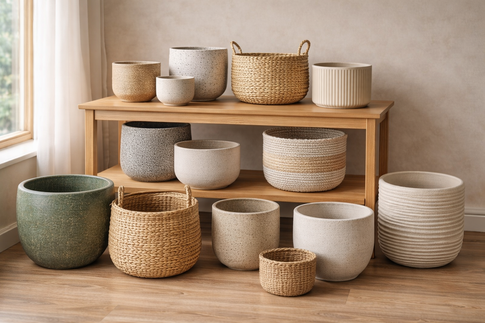 Plantenpotten en Manden-Planten Magie