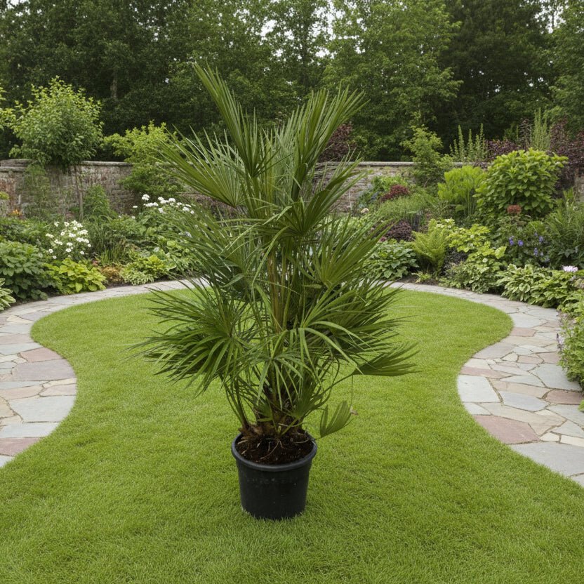 Chamaerops Humilis dwergpalm 100 cm Ø21 cm - Plant - plantenmagie