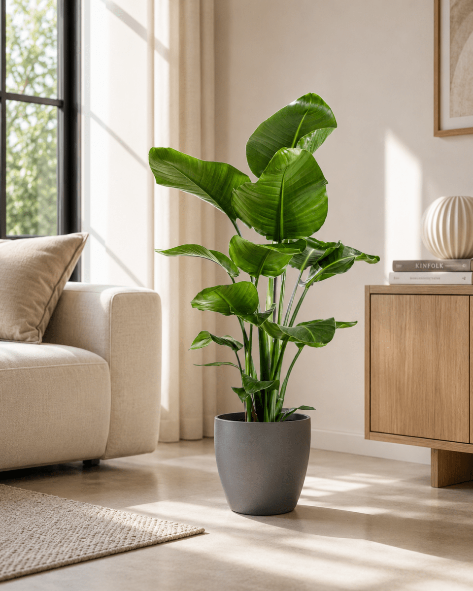 Strelitzia Nicolai met pot Kamerplant – 80 cm – Ø21 cm-Planten-plantenmagie