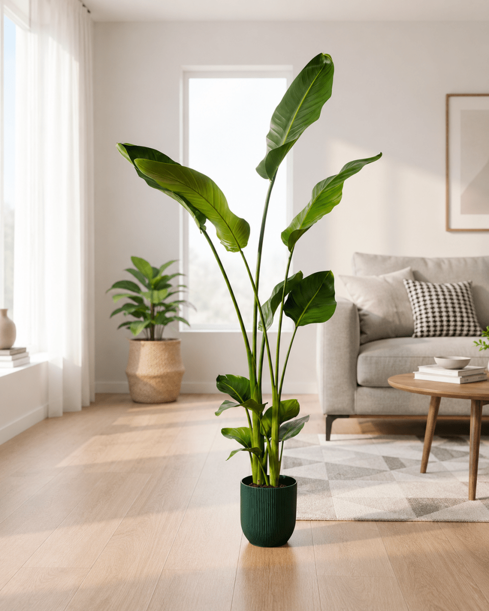Strelitzia Nicolai inclusief pot Grote Kamerplant – 160 cm – Ø30 cm-Planten-plantenmagie