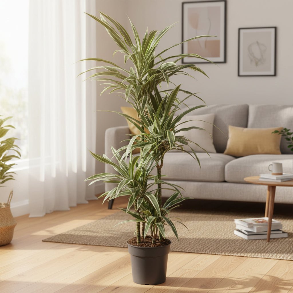 Dracaena Warneckei - 100 cm - ø27 - Plant - plantenmagie