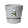 Pot elho Greenville Round zwart - D14 x H13-Pot-Planten Magie