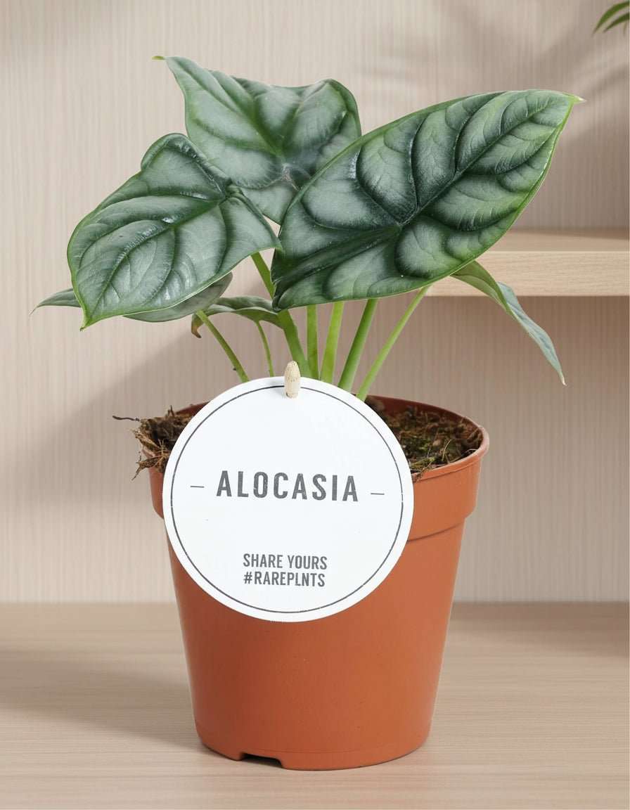 Alocasia Silver Dragon – compacte blikvanger-Planten-Planten Magie