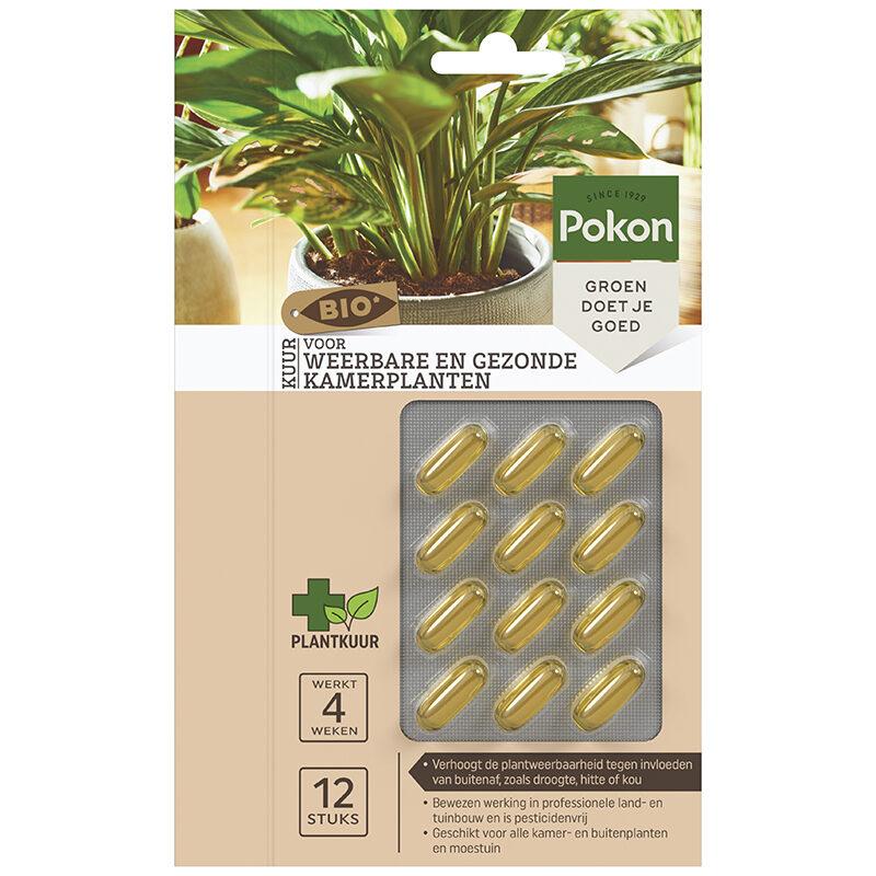 Bio Kuur voor weerbare en gezonde kamerplanten Capsules - 12 stuks - Plant - plantenmagie