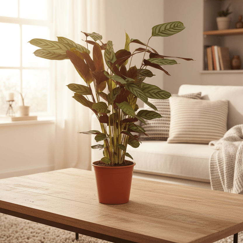 Calathea Compactstar - 90 cm - Ø21cm-Plant-Planten Magie