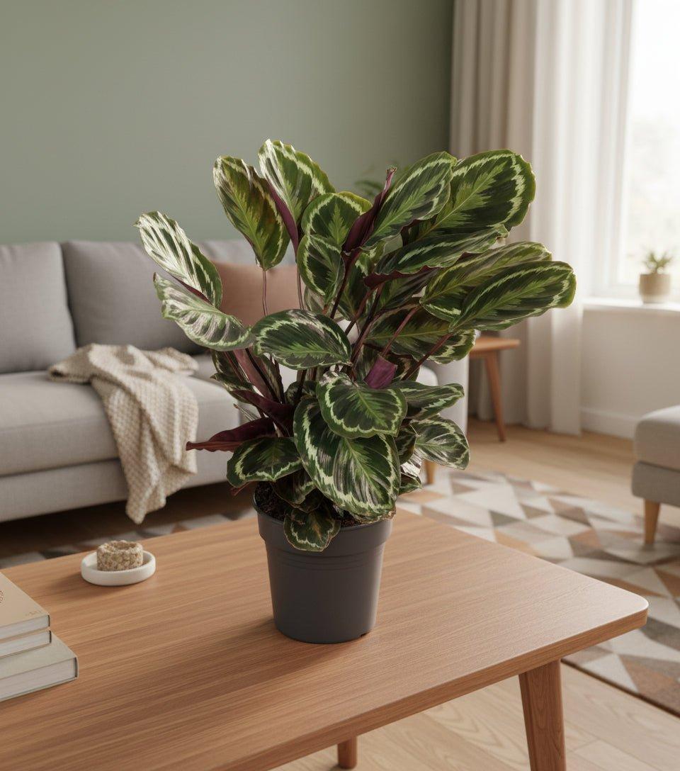 Calathea Medallion - 80 cm - Ø24cm-Plant-Planten Magie