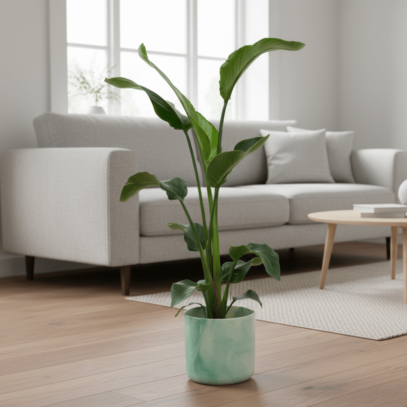 Combi deal - Strelitzia Nicolai inclusiefpot - Ø22 - 100 cm-Plant-Planten Magie