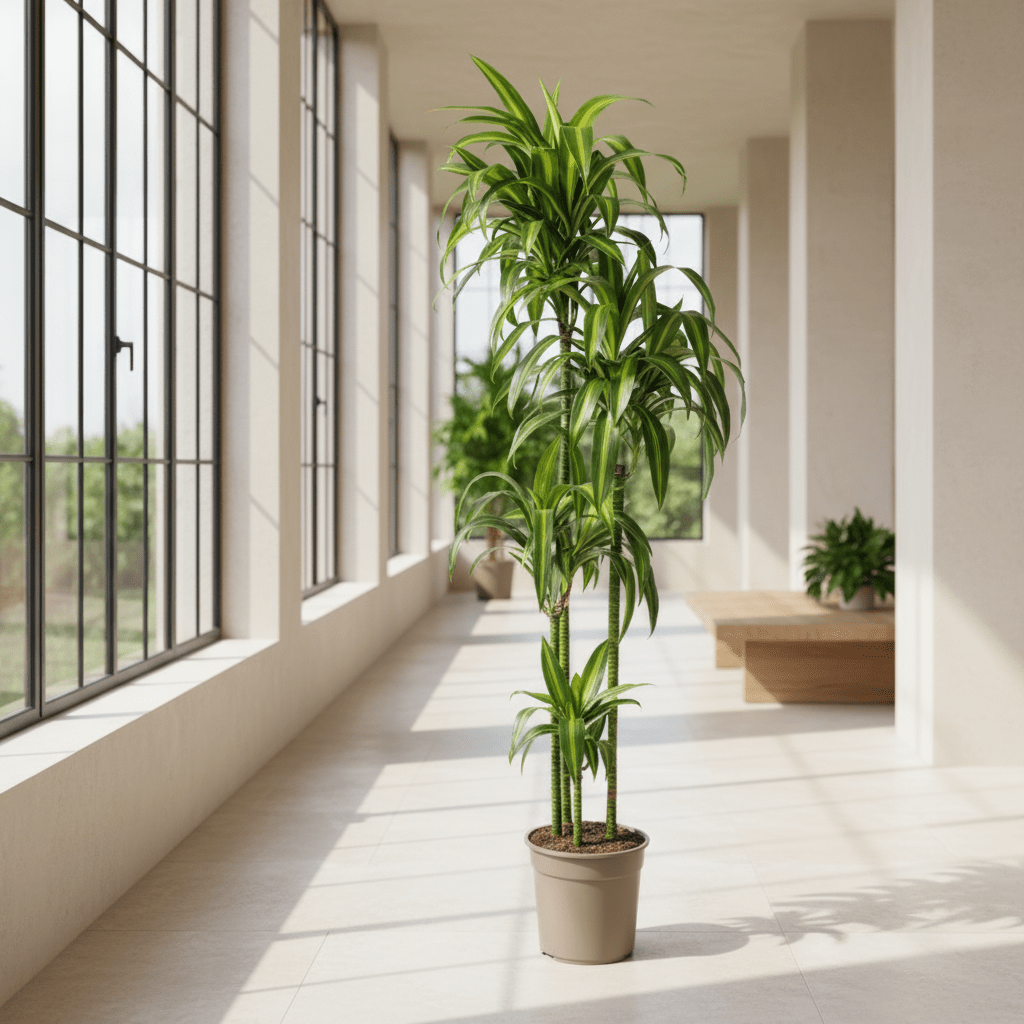 Dracaena Deremensis Hawaiian Sunshine Ø27cm - ↕170 - 190cm-Planten-Planten Magie