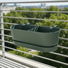 Elho Pot Greenville Easy Balcony D25cm - Leaf Green-Potten-Planten Magie