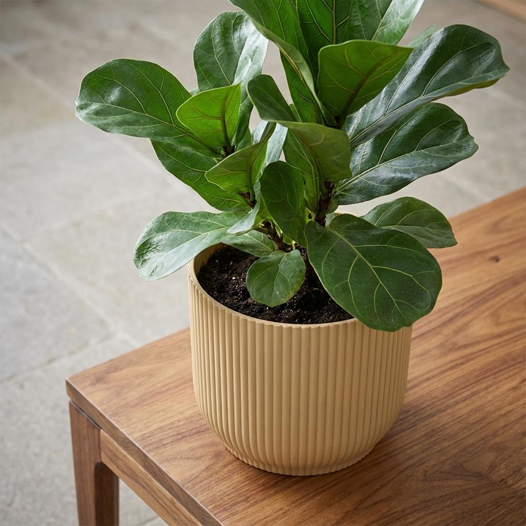 ELHO Vibes Fold 14cm geel-Pot-Planten Magie