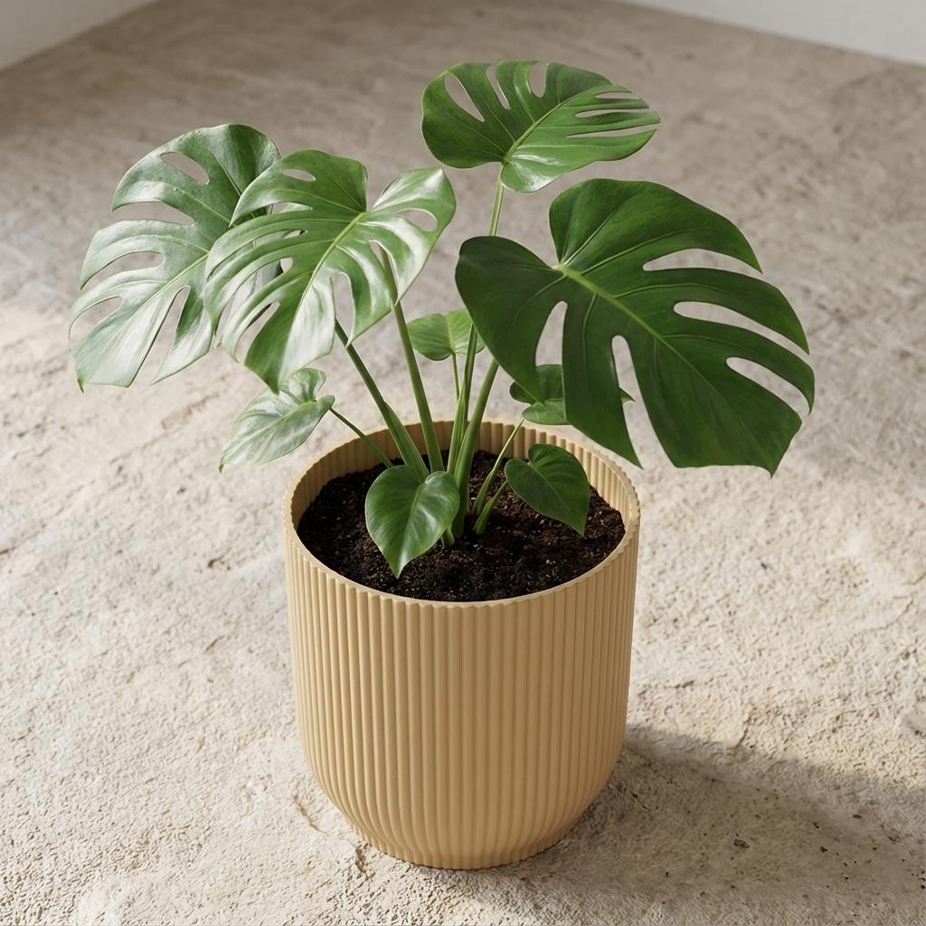 ELHO Vibes Fold 14cm geel-Pot-Planten Magie