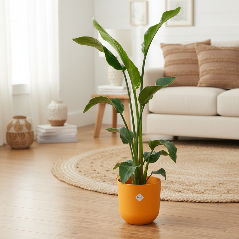 Combi deal - Strelitzia Nicolai inclusiefpot - Ø22 - 100 cm-Plant-Planten Magie