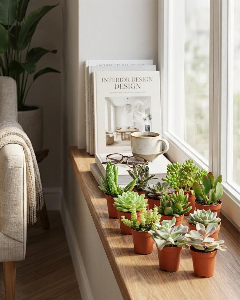 Mini Succulenten Mix - 3 Stuks - Ø 5,5 cm - Hoogte: 5-10 cm-Plant-Planten Magie