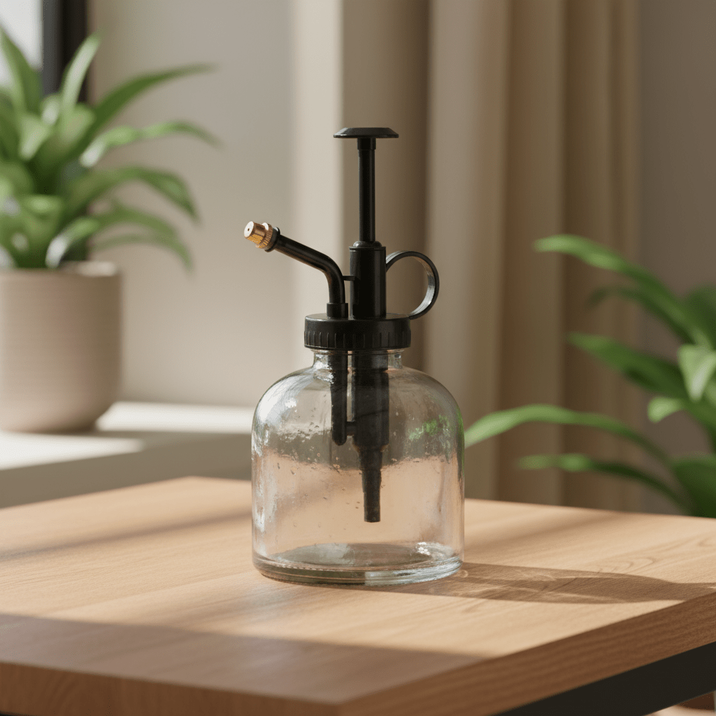 Plant mister transparent - Een stijlvolle glazen mister-Verzorging-Planten Magie