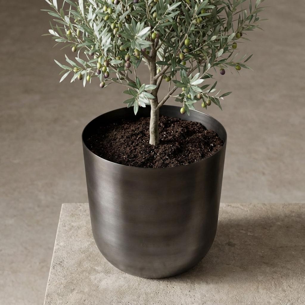 Pot Mayk Lead - D20 - een eigentijdse sierpot-Potten-Planten Magie