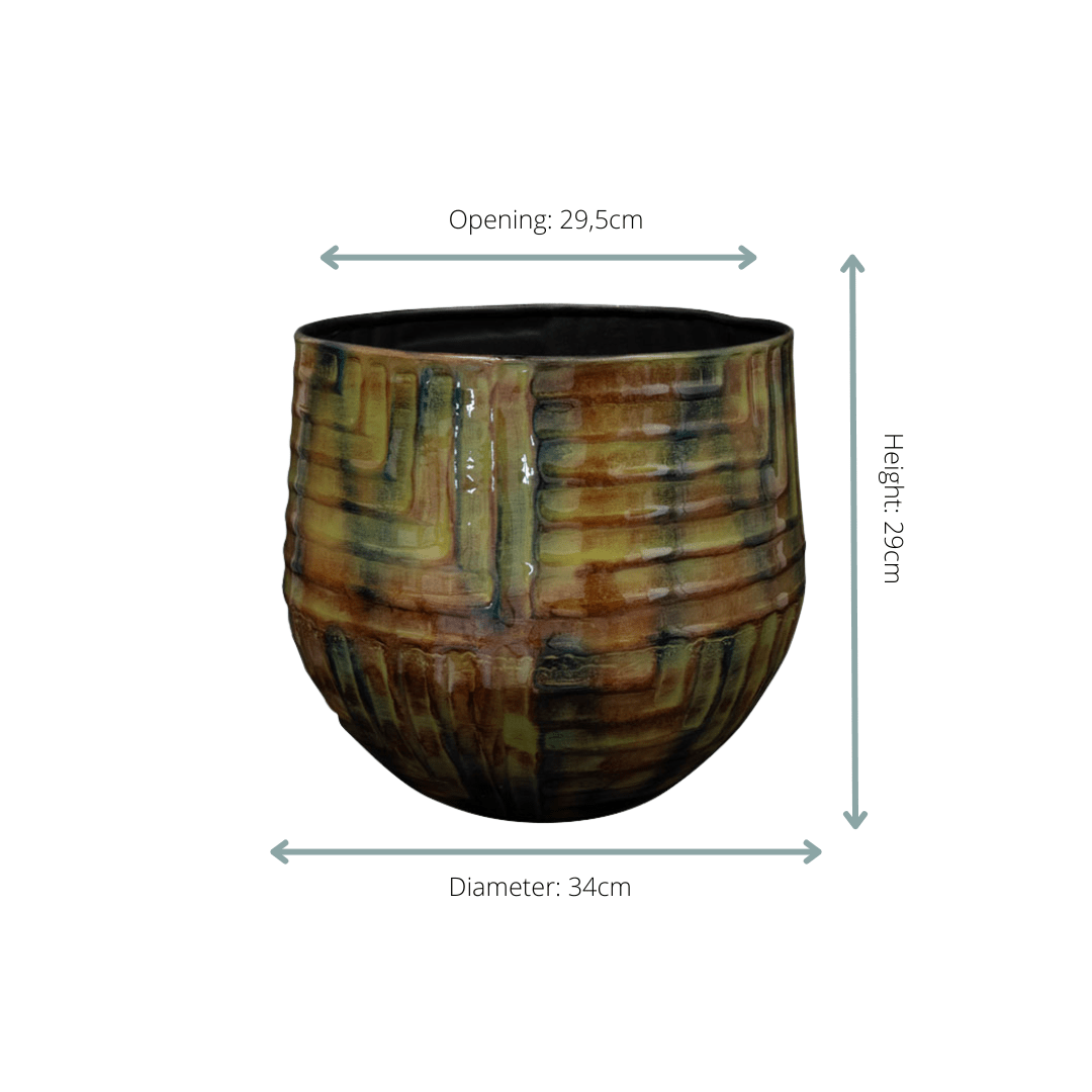 Pot Mette Marrakech - D34 x H29-Potten-Planten Magie