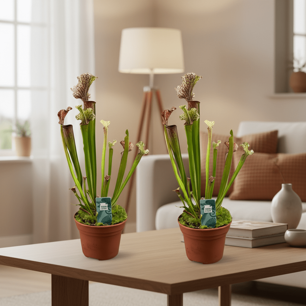 Sarracenia Judith Hindle - 2 stuks - Ø12cm - ↕30cm-Plant-Planten Magie