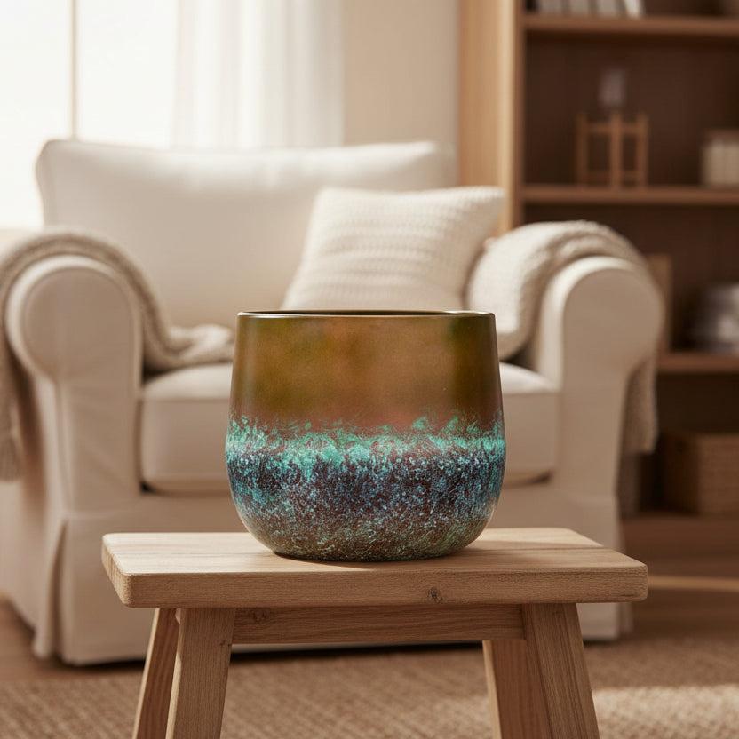 Elisa Mystic Bronze - 39x32 - Pot - plantenmagie