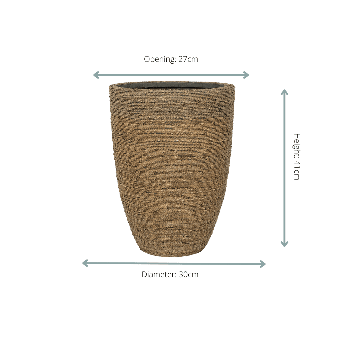 Pot Ben Straw Grass - D30 x H41-Pot-Planten Magie