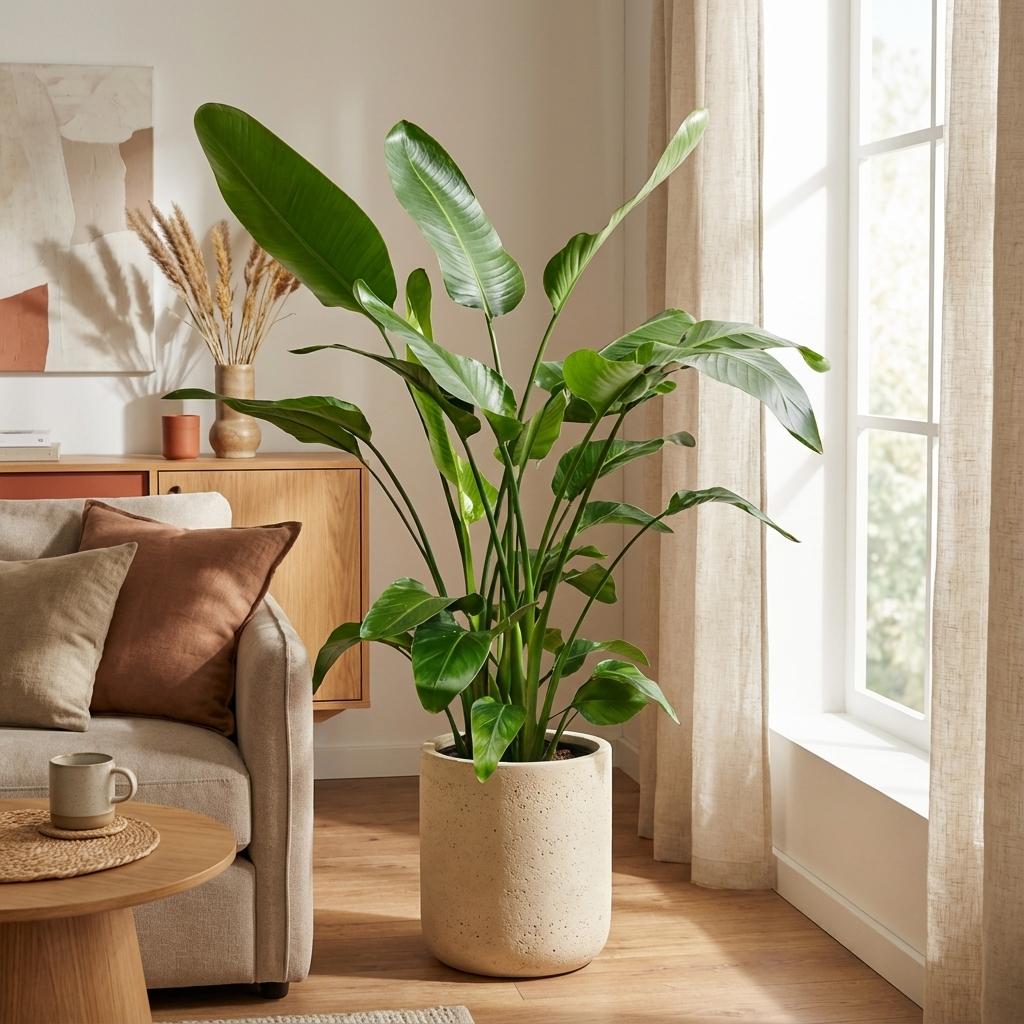 Strelitzia Nicolai - 150cm - Ø24 - Plant - plantenmagie