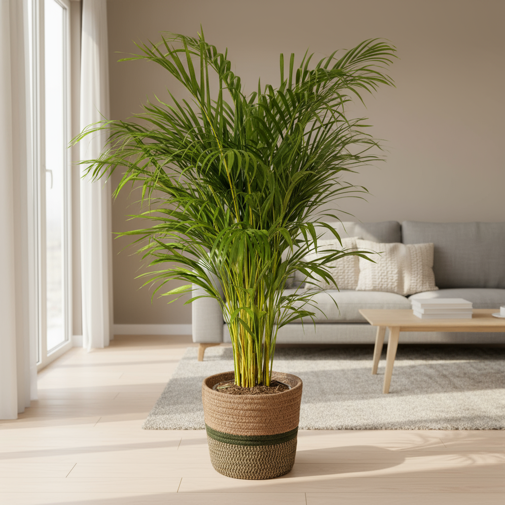 Dypsis Areca Lutescens Goudpalm in mand 120–140 cm