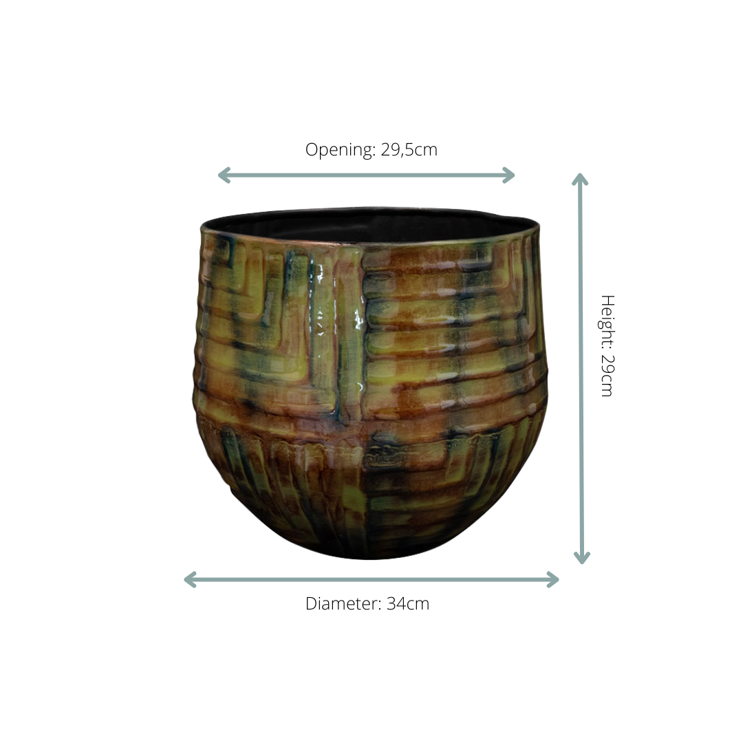 Detail Pot Mette Marrakech – close-up van de textuur en afwerking