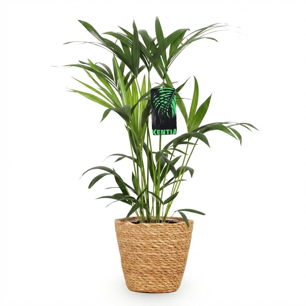 Howea Forsteriana Kentia palm 80–85 cm met mand - Plant - plantenmagie
