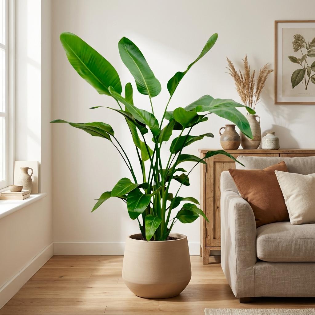 Strelitzia Nicolai - 150cm - Ø24 - Plant - plantenmagie