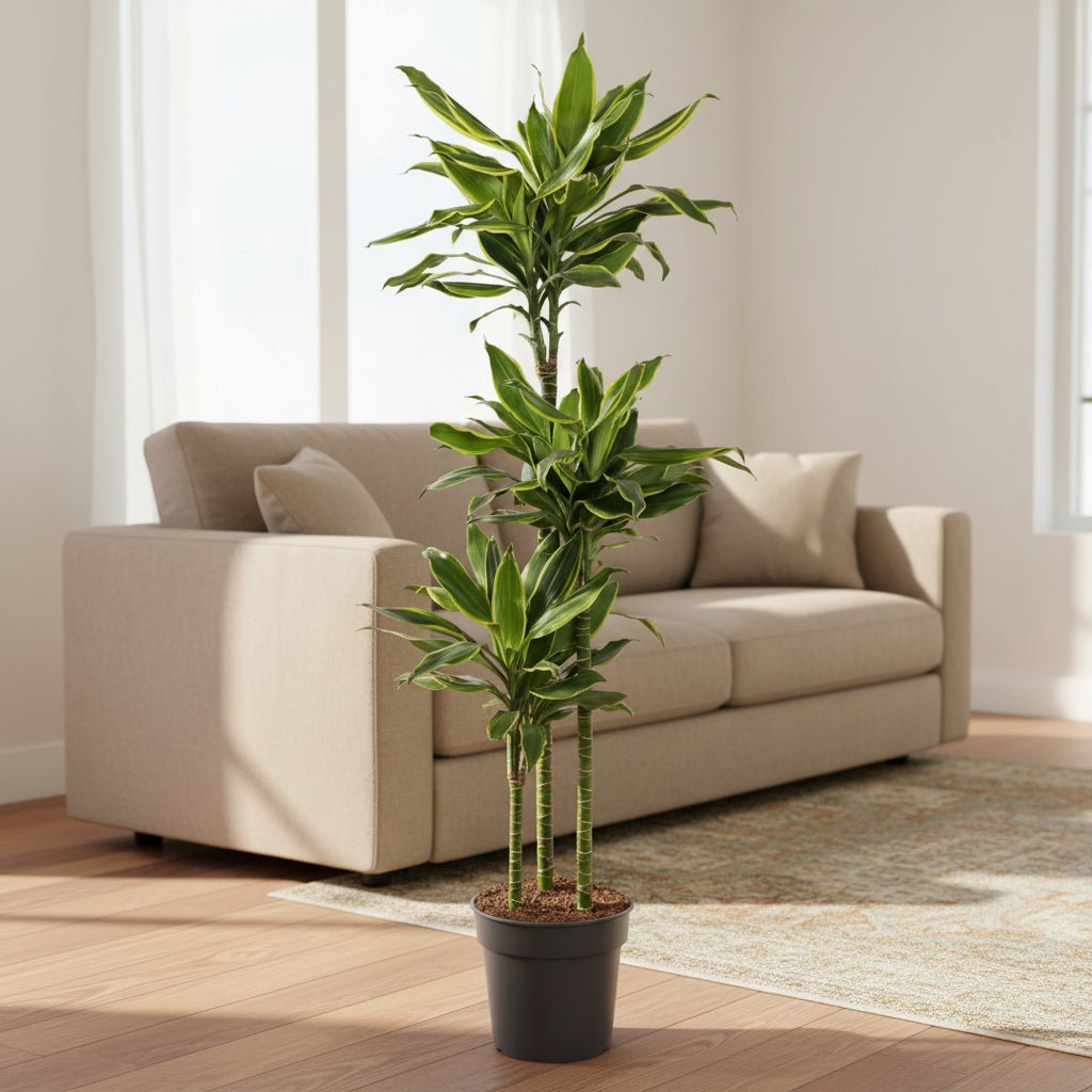 Dracaena Golden Coast - 160 cm - ø24 - Plant - plantenmagie
