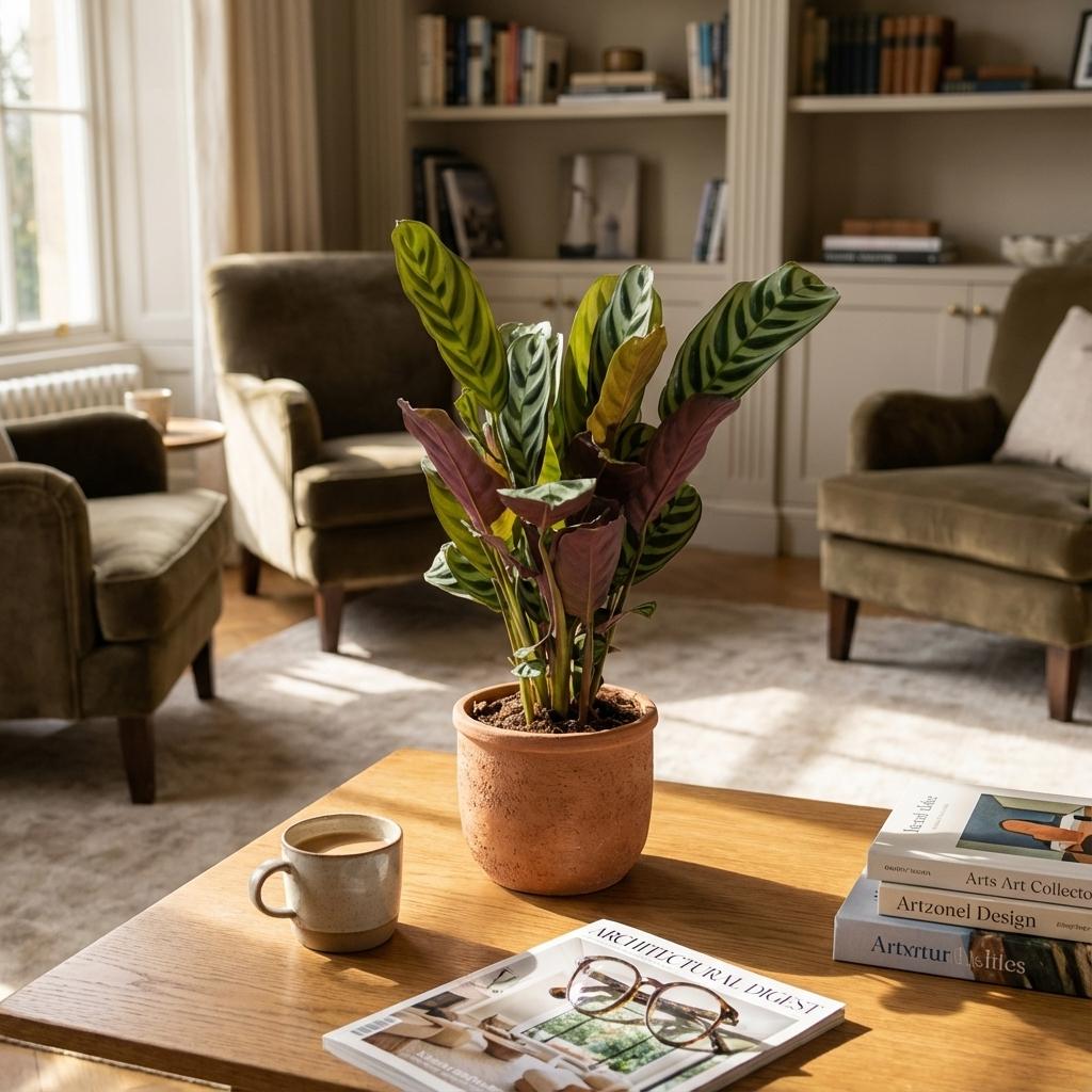 Ctenanthe Burle - Marxii 35–40 cm Ø14 cm - Plant - plantenmagie