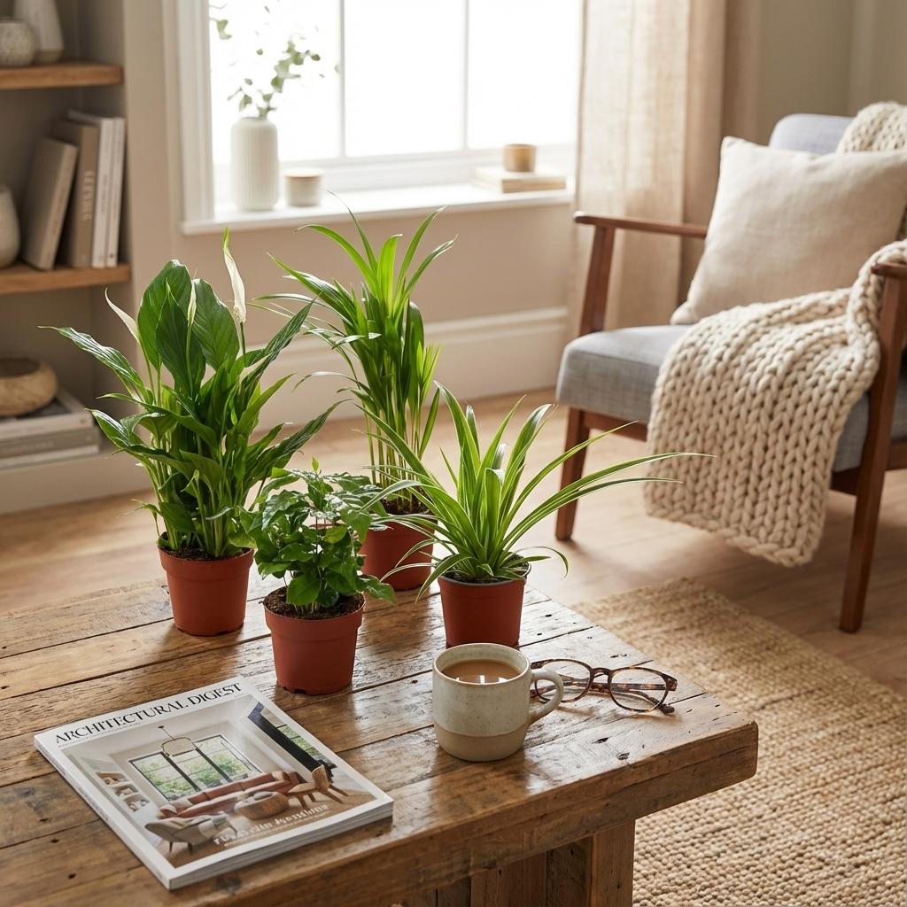 Luchtzuiverende Kamerplanten - Ø 12 cm - Hoogte: 30-40 cm-Plant-Planten Magie