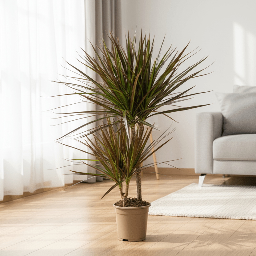 Dracaena Marginata Magenta Ø17cm - ↕50 - 70cm - Plant - plantenmagie