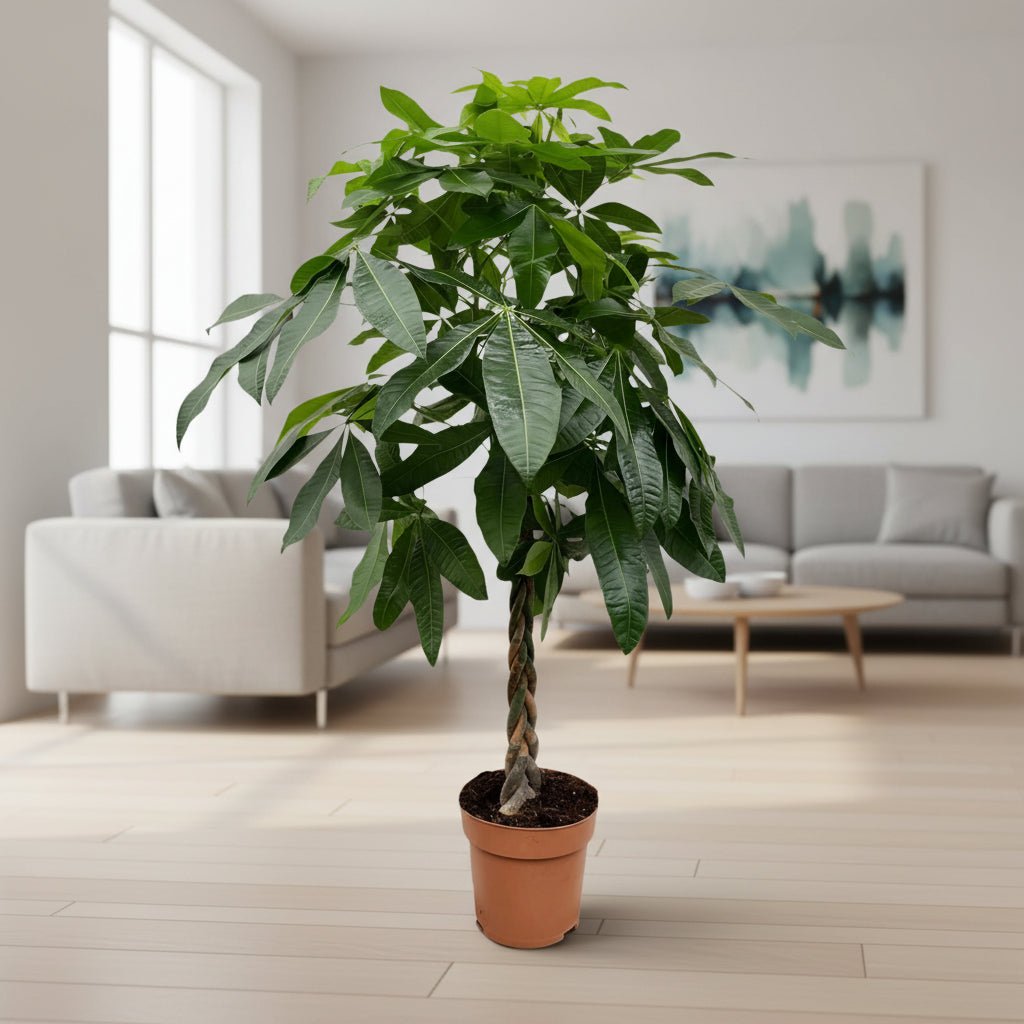 Pachira Aquatica - 160 cm - ø27 - Plant - plantenmagie