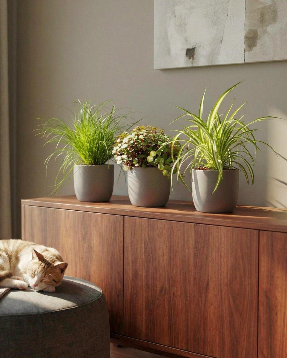 Huisdiervriendelijke Planten - 3 Planten - Pot 12cm - Hoogte 20cm-Plant-Planten Magie
