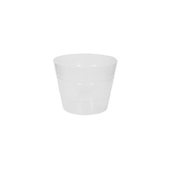 Waterdichte binnenhoes Ø45 cm voor plantenpotten – transparant kunststof