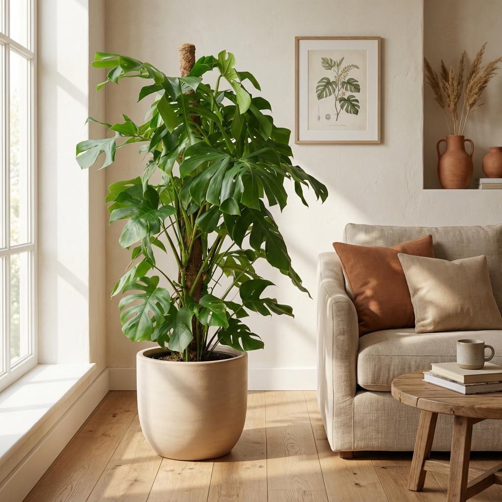 Monstera Deliciosa XXL - 145cm - ⌀27 - Plant - plantenmagie