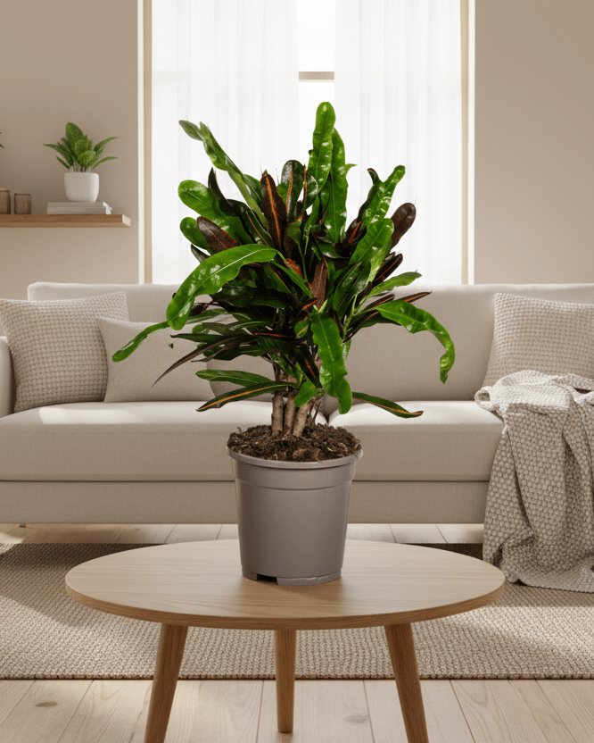 Codiaeum Croton Mamey 40–60 cm Ø17 cm - Plant - plantenmagie