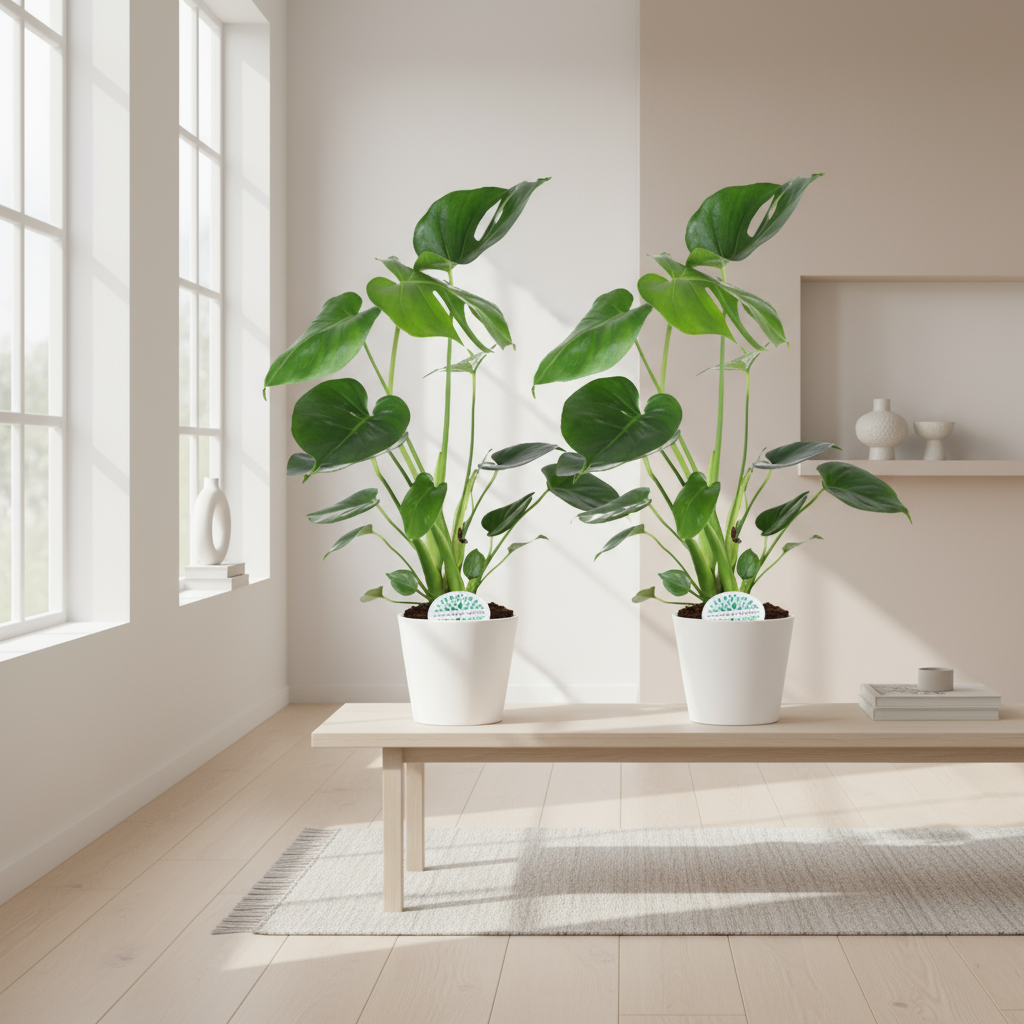 monstera-deliciosa-2-stuks-kamerplant-potmaat-14cm-hoogte-45cm